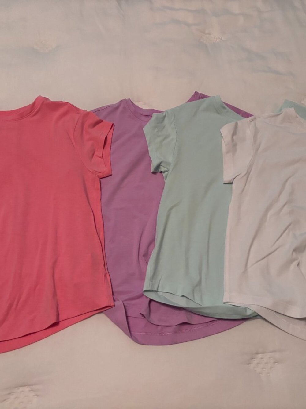 Athleta Girls - With Ease Tee Shirts - Size S/7